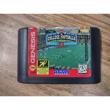 College Football's National Championship II Sega Genesis Video Game Cartridge