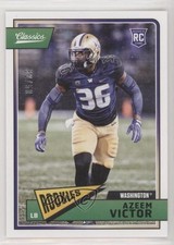 2018 Panini Classics Rookies Blank Back 32/50 Azeem Victor #266 0v0