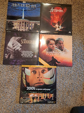 LOT OF 5 Laserdisc Movies Independence Day Apocalypse Now 2001 Space Odyssey et