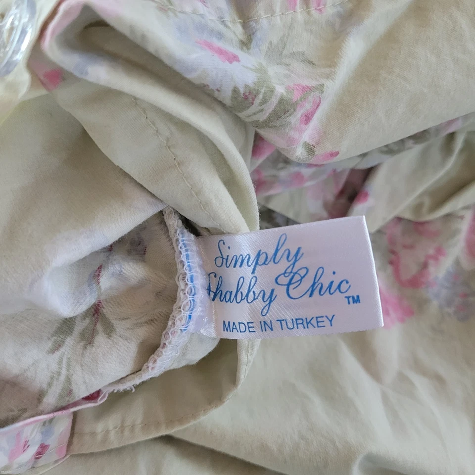 Funda nórdica completa/queen Simply Shabby Chic y fundas zarza rosa bordes con volantes Foto 2 de 4