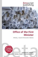 Office Of The First Minister Lambert M. Surhone