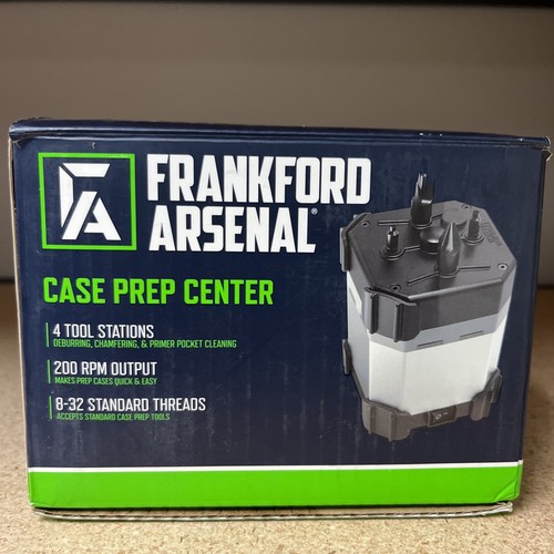 110V Frankford Arsenal Case Prep Center With 4 Tool Stations * open box