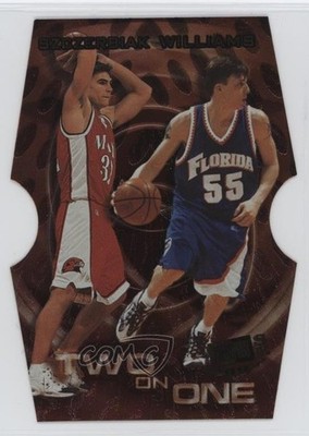 1999 Press Pass SE Two On One Wally Szczerbiak Jason Williams Rookie RC 0b0g