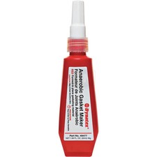Red Anaerobic Gasket Maker 50 mL Tube - Flexible, Solvent Resistant Seal