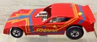 Hot Wheels Vintage Screamin 'Funny Car Red Black Walls