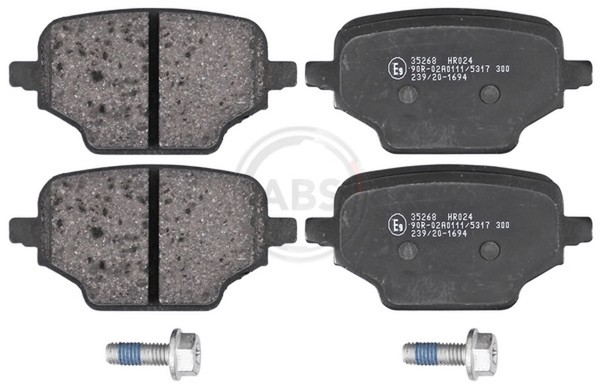 Bremsbelagsatz Scheibenbremse A.B.S. 35268 FüR Opel Combo GroßRaumlimousine K9-image