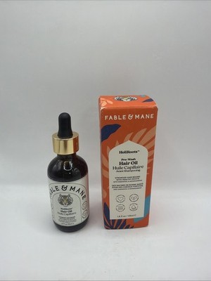 Fable & Mane HoliRoots Pre-Wash Hair Oil 1.8oz Full Size