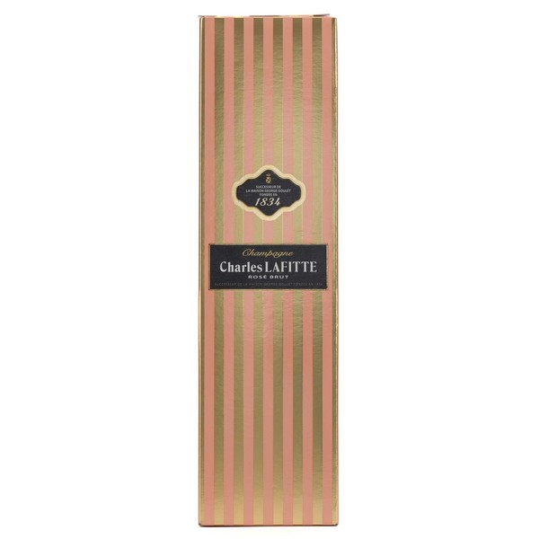Champagner Charles Lafitte 1834 Brut Rosé 0,75 L Mit Geschenkverpackung-image