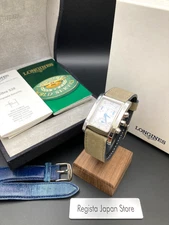 [N Mint+W/Box] LONGINES DOLCE VITA L5.656.4 Mens Watch Chronograph Quartz Japan