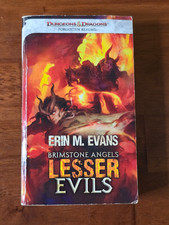 Brimstone Angels LESSER EVILS Forgotten Realms Dungeons & Dragons E. Evans PB