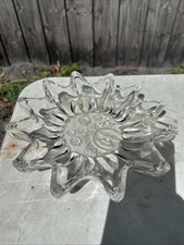 Celestial Sun, Stars and Planets Decorative Glass Utility Dish no box