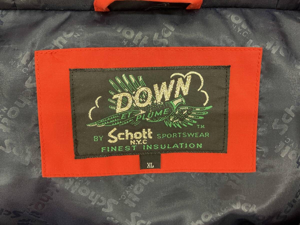 Schott Down Jacket XL Red Winter Coat  Durable Ou… - image 3
