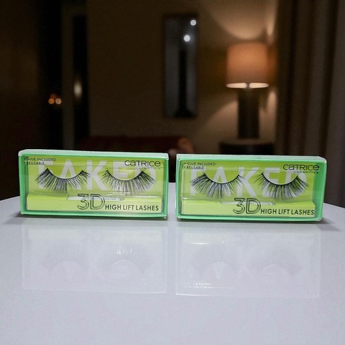 Catrice 3D HIGH LIFT LASHES 2x Bandwimpern inkl. Kleber Super Halt Karneval Set - Bild 18 von 24