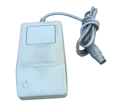 Apple Desktop Bus Mouse Beige One Butten BCGAG5431