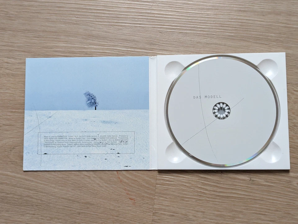 RAMMSTEIN Das Modell Single CD 1997 Limited Edition Digipak Rare - Bild 2 von 3