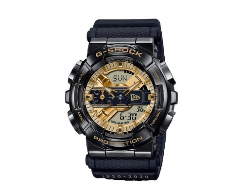 Montre Chronographe Casio AMW370B-1A1V - Cadran Noir Et Orange, Occasion Avec Boîte
