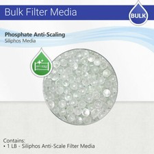 Medios de filtro antiescala Siliphos Polyphos Max Water Slow Phos 1 libra