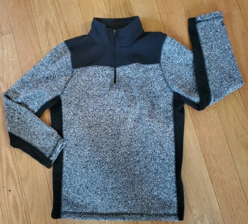 Jungen Größe Medium 8-10 schwarz Champion Shirt Pullover Jacke