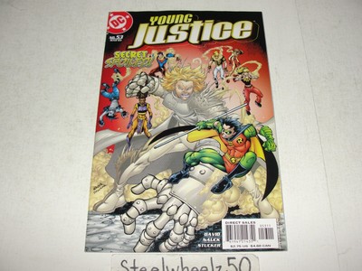 Young Justice #53 Comic DC 2003 Secret Vs Robin Superboy Impulse Wonder Girl HTF
