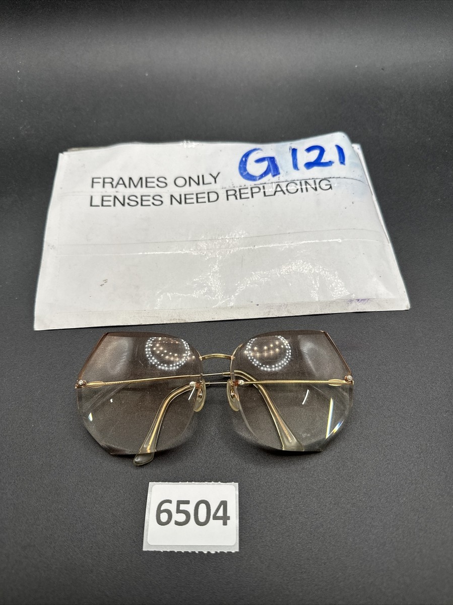 Vintage Shuron Rim Eyeglasses Frame Gf? 60-14 Ea-27 G121 | eBay