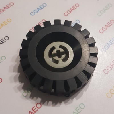 1X Lego 3482c03 Wheel with Split Axle Hole with Black Tire 17 x 43 ...