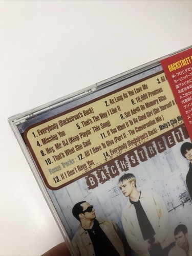 Backstreet Boys Backstreet’s Back Japan Version Blu Spec Bonus Tracks 14 Tracks - Picture 6 of 7