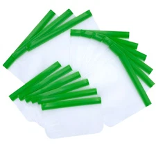 15 - FoodVacBags Reusable PEVA Storage Bags (3-Gallon, 6-Sandwich, 6-Snack)