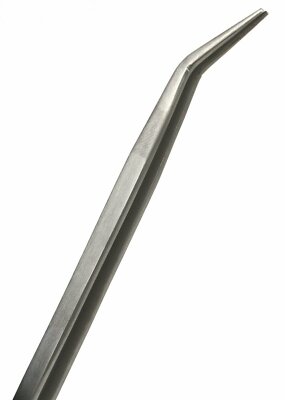10'' Long Curved Nose Narrow Tweezers Fine Point Tip Jewelry Food Tool 250 MM