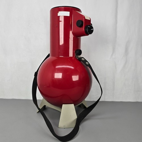 Edmund Scientific Astroscan Reflector Telescope Red Portable W/ Strap & Stand