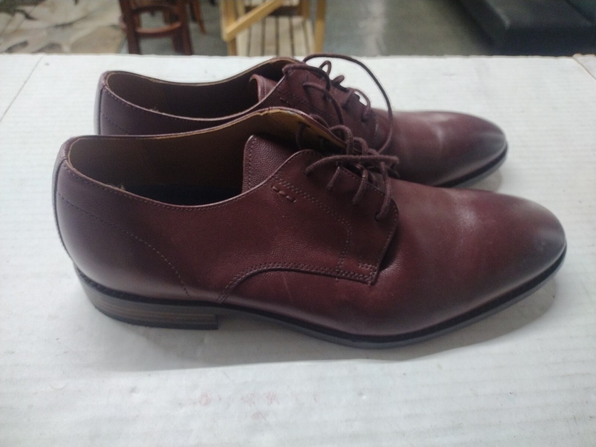 Bostonian Commonwealth Men's Cap Toe Light Dress Shoes Size 10M Leather  Brown