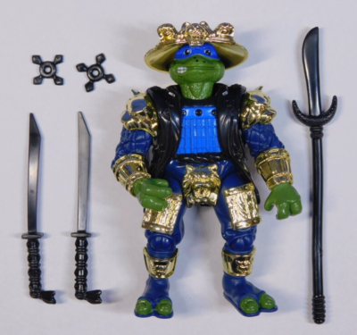 TMNT SHOGUN LEO LEONARDO GOLD ARMOR COMPLETE 1994 WITH BLACK TMNT SHOGUN LEO LEONARDO GOLD ARMOR COMPLETE 1994 WITH BLACK