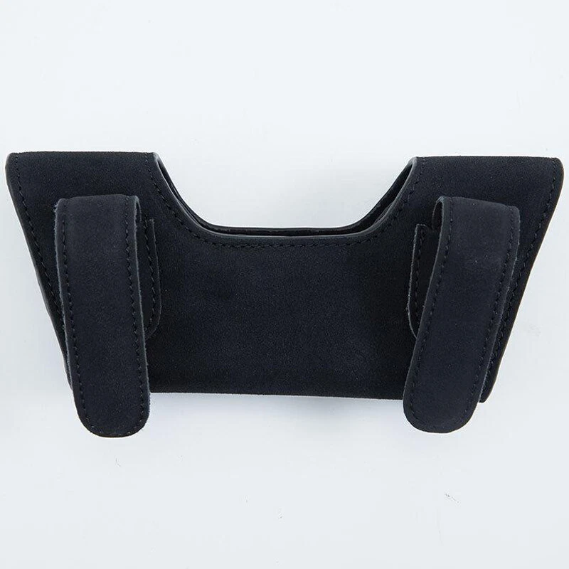 Автомобильный солнцезащитный козырек солнцезащитные очки коробка карты держатель для Mercedes Benz черная замша кожа - Изображение 4 из 4