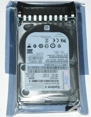 NEW IBM 81Y9727 81Y9726 81Y3857 500GB 7.2K 6G SFF 2.5'' SATA NL HARD DRIVE