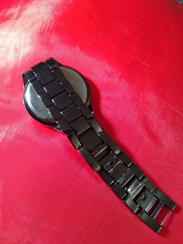 Mens Stylish Touch LED Watch CZ Black Rocawear Stainless Steel Stylish gift - Picture 7 of 8