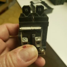 ITE Pushmatic P1515  1 Pole Twin 15 Amp 120/240V Bulldog Siemens Gould  Breaker