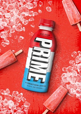 Prime Hydration Energy Drink Ice Pop (50% Rabatt)