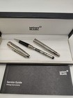 Montblanc Silver Classic Luxury Rollerball Pen 163 with Box + Refill