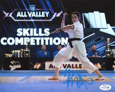 Mary Mouser Cobra Kai Autographed Signed 8x10 Photo ACOA