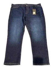 NWT-B&T The Perfect Jean NYC Men's 48x32 Blue Slim-Fit Stretch Casual MSRP $120