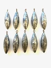 Sea Fishing Weights Plain Beach Bomb Sinkers In All Sizes  Beach Leads