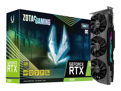 ZOTAC GeForce RTX 3090 GAMING Trinity OC Gaming Graphics Card.