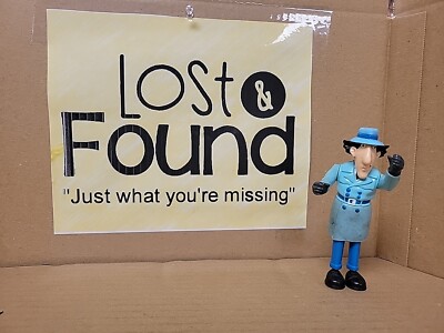 Inspector Gadget GO-GO Gadget Snap Open Hat Action Figure Tiger Toys 1992 *PICS