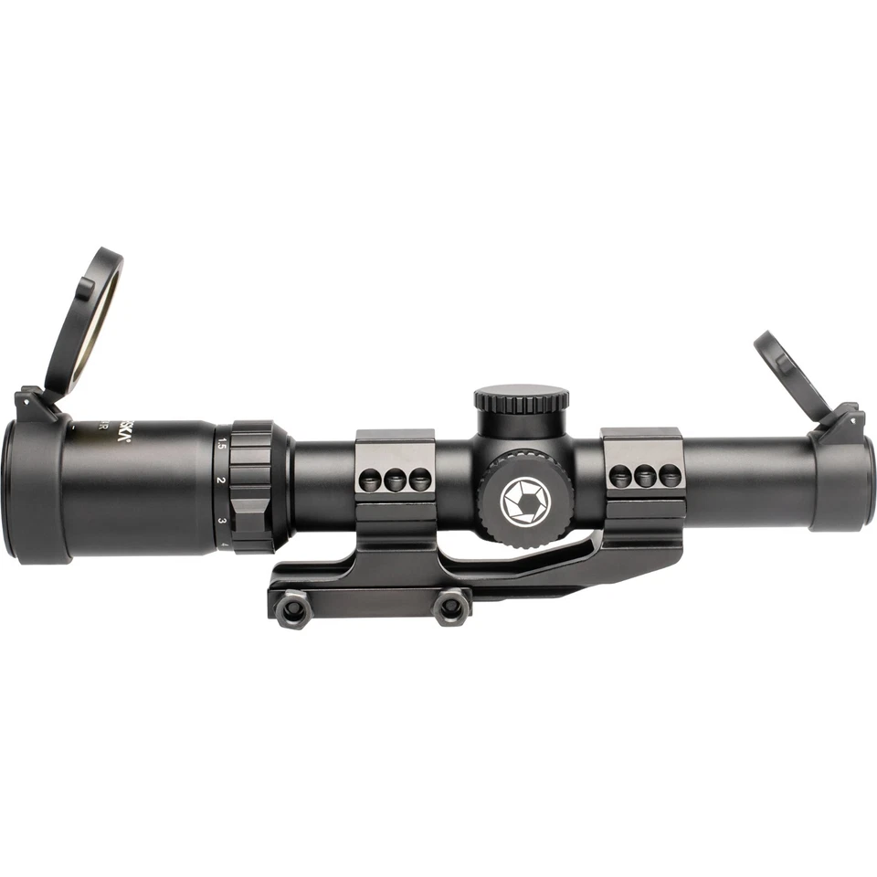 Mira para rifle Barska ST 1-8x24 rojo/verde iluminado HRS .223 BDC V2 retícula Foto 2 de 4