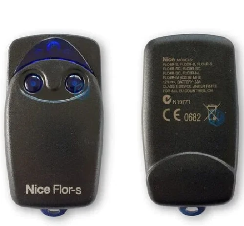 NICE FLO2R-S FLOR S Télécommande portail / garage 2 canaux 433,92 MHz FRANCE