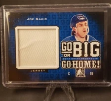 JOE SAKIC *JUMBO PATCH 7/15* 2014 ITG Go Big or Go Home! *RARE MINT/NM* Colorado
