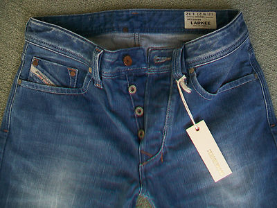 MENS DIESEL 'LARKEE' JEANS 0888B - BNWT - SIZE 27 28 29 30