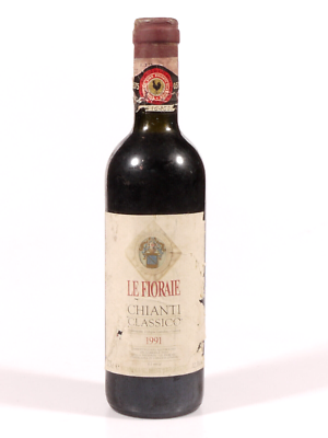 PRL) LE FIORAIE CHIANTI CLASSICO VINO 1991 WINE VIN WEIN TOSCANA