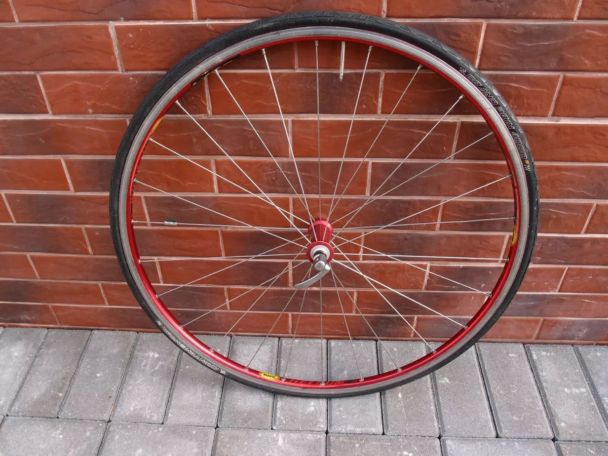 front wheel 700C Mavic Serie 6000 SUP UB Control Mavic Helium Continental