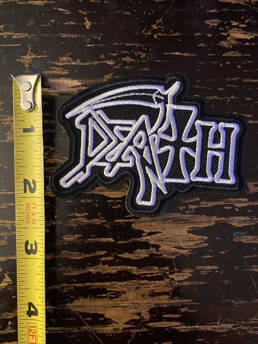 Death - Ferro ricamato su toppa - Punk/Rock/Metal Band - Foto 1 di 3