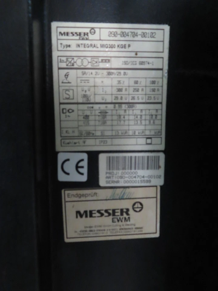 EWM integral Inverter MIG 300 - Bild 4 von 4